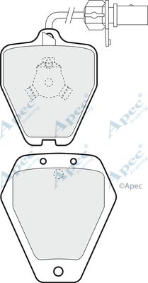 APEC BRAKING Jarrupala, levyjarru PAD1278